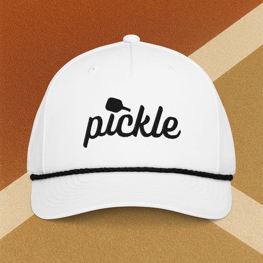'The Net White' Rope Cap