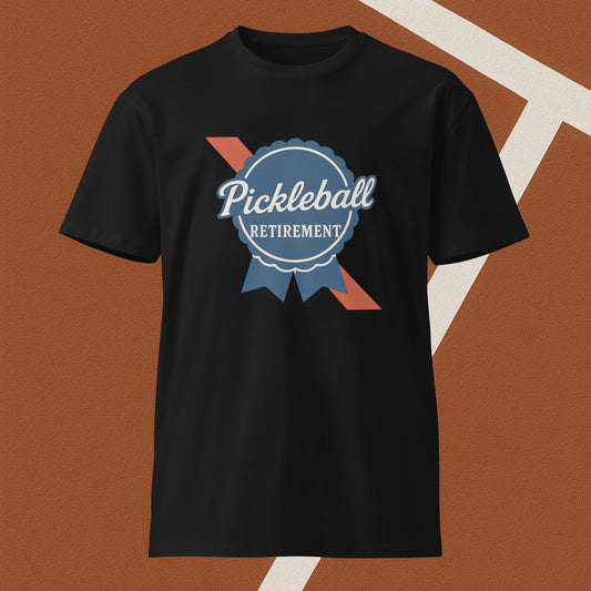'PBR' Pickleball Retirement Tee
